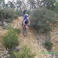 Trophé oxcitane vtt à uchaud en 2008