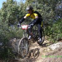 Trophé oxcitane vtt à uchaud en 2008